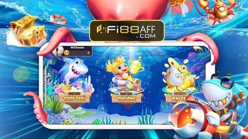 chức năng game bắn cá