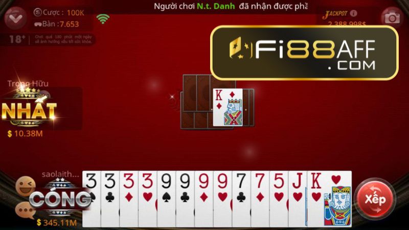 Dưới đây là những quy tắc cơ bản của tiến lên miền nam :