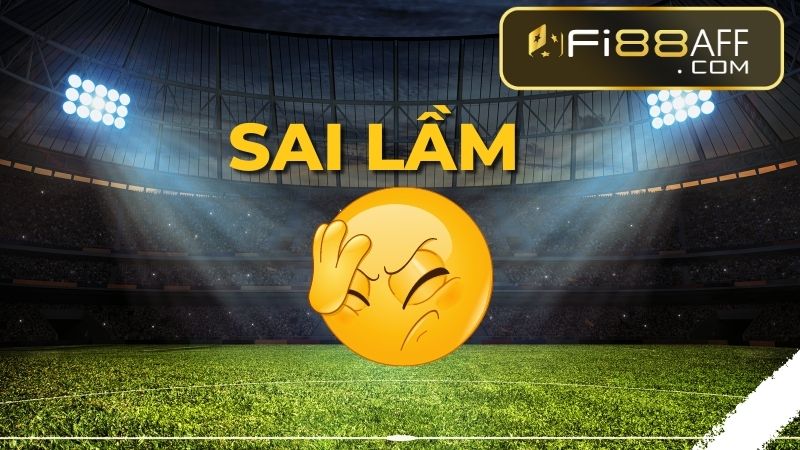 Những sai lầm cần tránh khi soi kèo bóng đá: