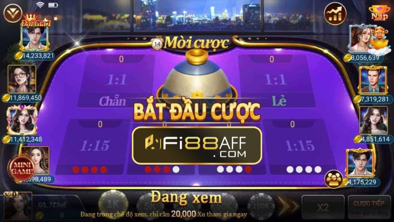 Xóc đĩa 3D trực tuyến: