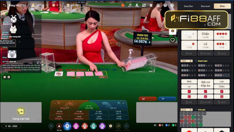 Game bài rồng hổ, dễ chơi, thắng nhanh