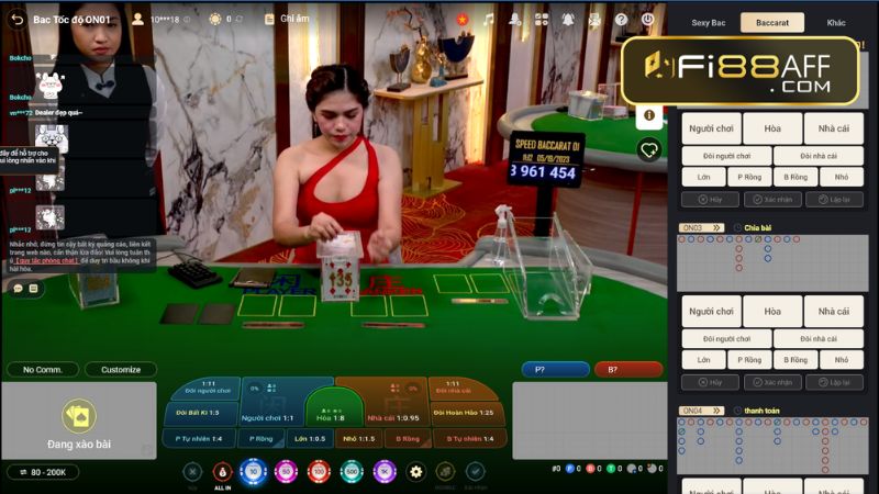 Bài Baccarat, tỷ lệ thưởng đa dạng